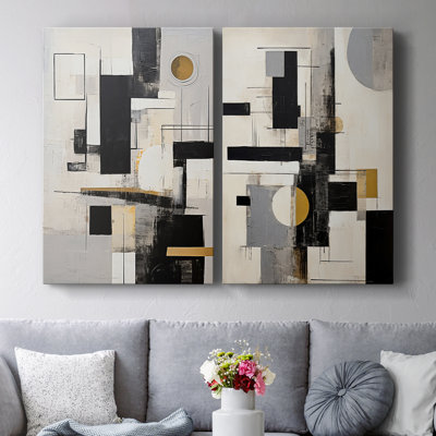 ABSTRACT Series CCCLXXIX-Premium Gallery Wrapped Canvas -Ready to Hang