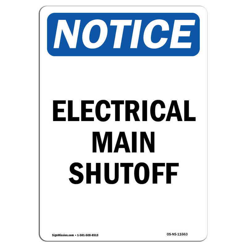 Panneau d'arrêt électrique