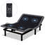  Structure de lit double réglable avec matelas en mousse à mémoire de forme-1345751781