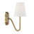 Ponta 1-Light Dimmable Metal Armed Sconce-1523578397