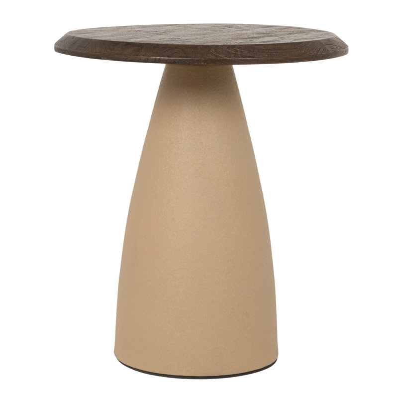 Table d'appoint Mango, 19.5" H X 17.75" W X 17.75" D, Natural