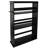 Slim Rolling Storage Cart - 4 Tier Utility Cart with Handle and Wheels for Bathroom, Kitchen and Laundry Room-278557104