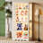  Glass Display Cabinet, 5-tier Display Cabinet With Lock, Bookcasewith 3 Color Led Lights-2101799795