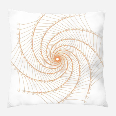 Coussin spirograph