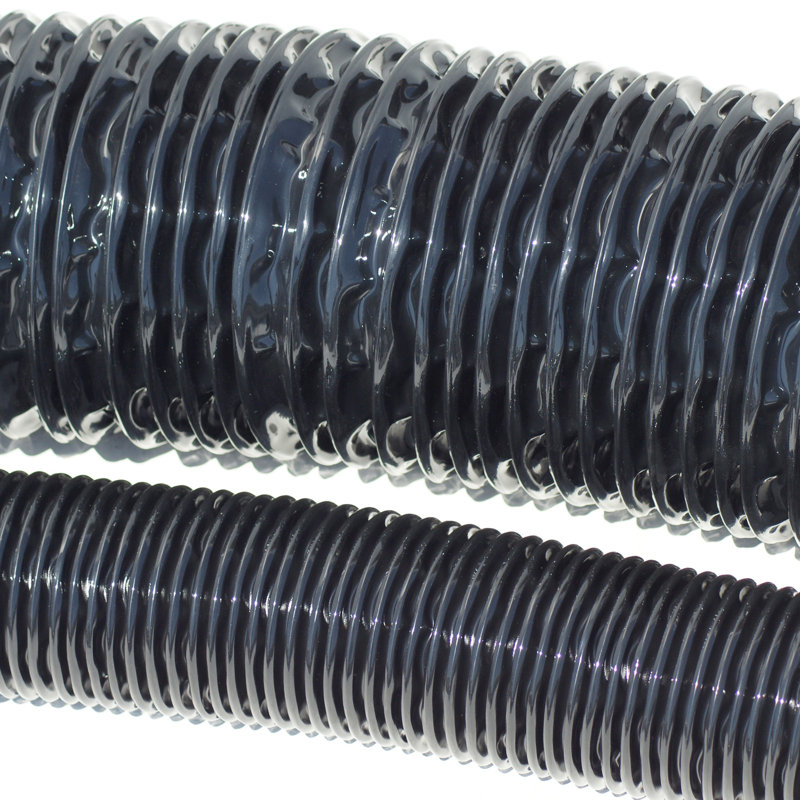 Caoutchouc-Cal XPU 708 - Conduit flexible en polyuréthane - Noir, H 6 po x l 6 po x P 144 po
