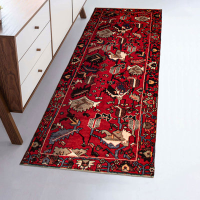 Andelz Red Rug 3'7" x 9'11"