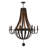 8 - Light Dimmable Empire Chandelier
