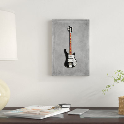 « rickenbacker 4001, 1979 », impression sur toile tendue