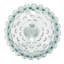 Clothilda Glass Hobnail Stemmed Drinking Glass, Clear
