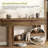 55" Console Table with 2-Tier Storage