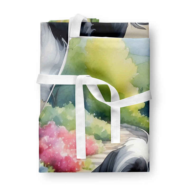 Floral Bib Apron