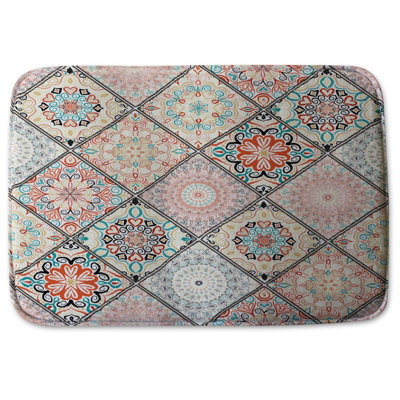 Permenter Memory Foam Non-Slip Bath Mat