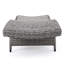 Chaise longue en osier Crete