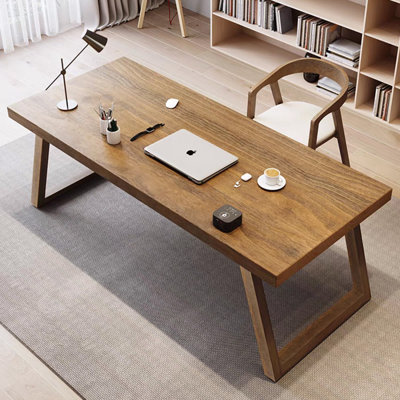 Bureau rectangulaire moderne et simple
