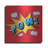 'Pow' by Mark Ashkenazi, Metal Wall Art, 36"x36"