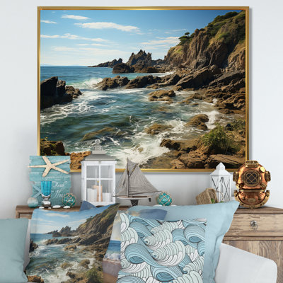 Bhuwan " Rocky Beach Rocky Coastline I "