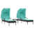 Turquoise / noir sélectionné