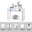Allysyn 110cm Glass Top Console Table-967928097