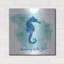 «Seahorse 2» par Erin Clark, art mural en métal-2047850299