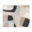 Edric Hand-Tufted Large Area Rug, Neutral Abstract Geometric Patterns 8x10