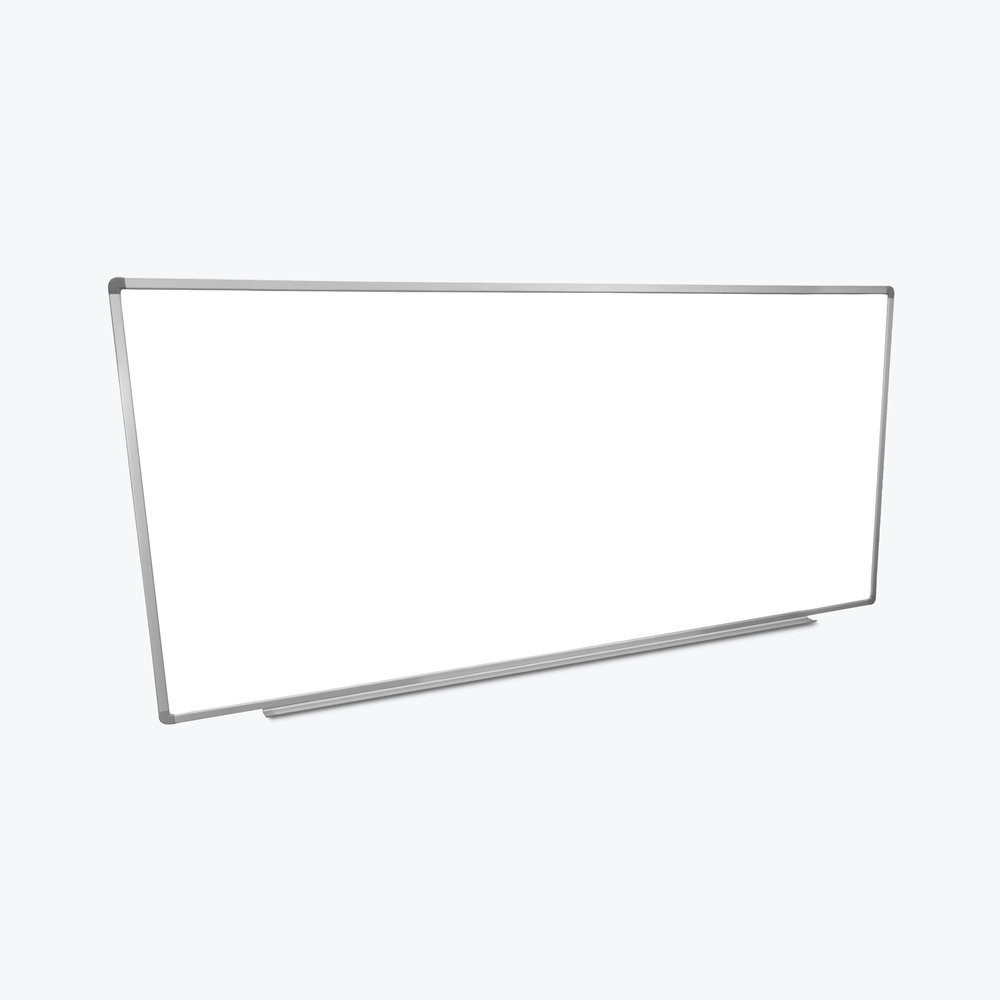 Wall Mounted Magnetic Whiteboard, 40" x 96" Inbox Zero 