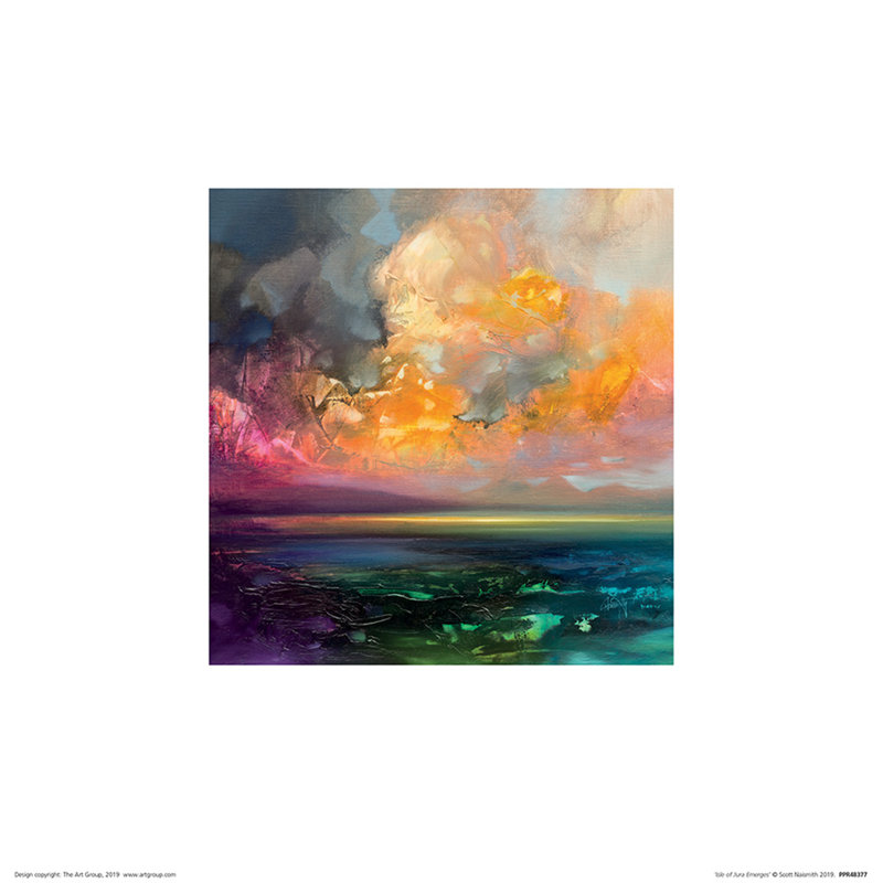 'Isle Of Jura Emerges' - Painting
