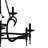 Daizhane 9 - Light Steel Dimmable Chandelier