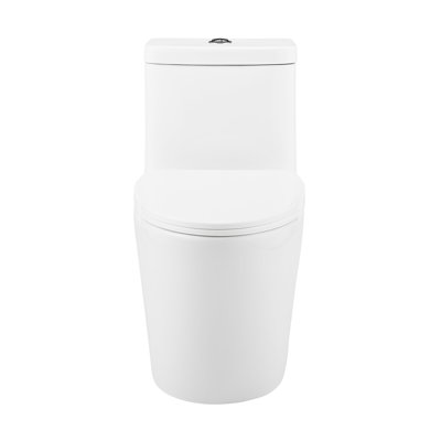 Fulton One-Piece Elongated Toilet Dual-Flush 1.1/1.6 Gpf -  Swiss Madison, CT-1T104