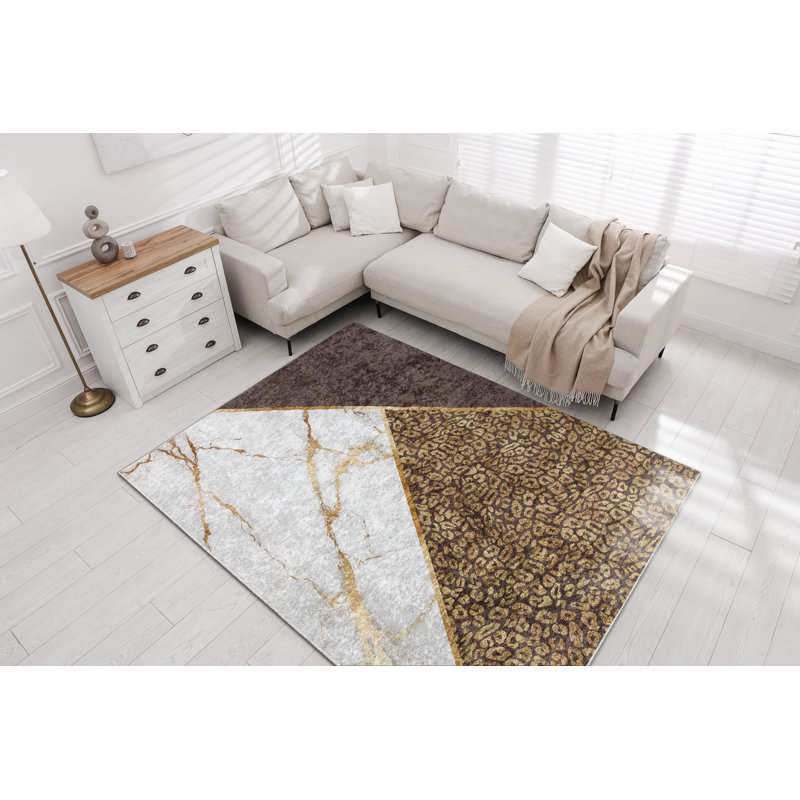 Roelof Geometric Area Rug, Rectangle 160 x 220cm