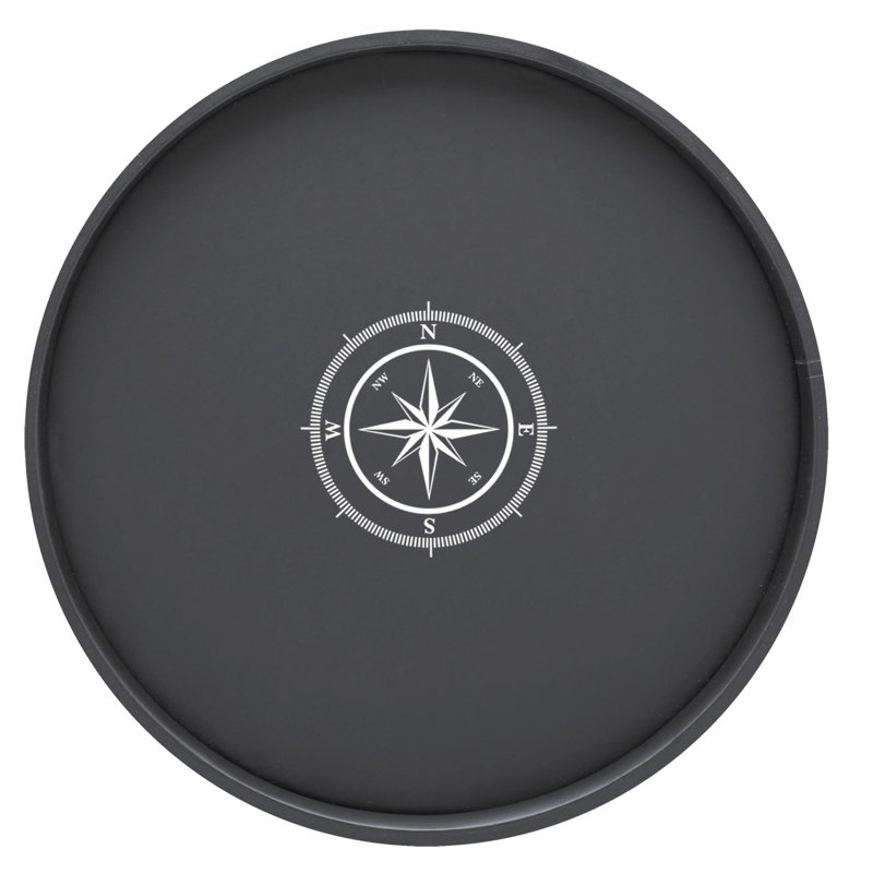 Plateau rond 16 po compass point Fidel