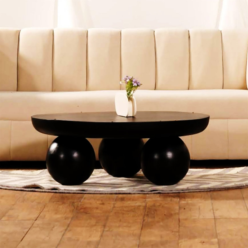 Table basse ronde, table d'appoint moderne