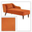 Chaise longue rembourrée en velours Barbanell-1571549236