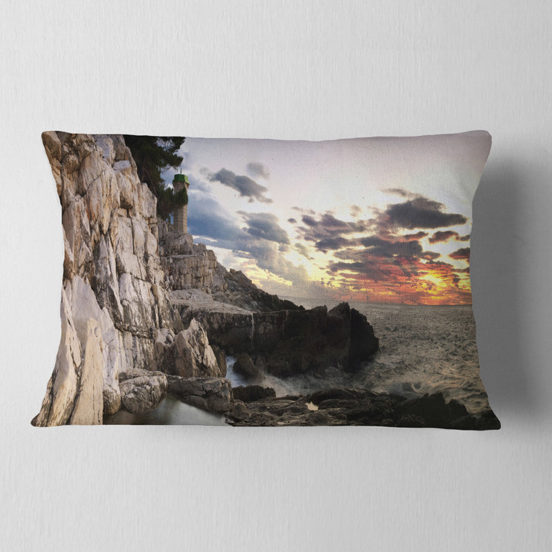 Landscape Reversible Throw Pillow