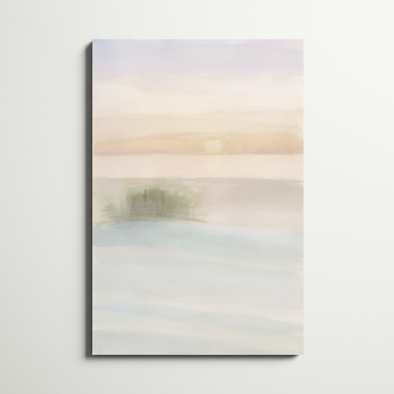 «Island Calm II» par Stellar Design Studio, reproduction d'art sur toile tendue, H 48 po x l 32 po