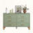 Sage Green 6-Drawer Double Dresser-757024566
