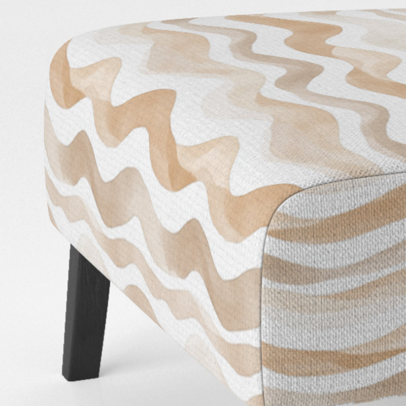 Fauteuil de chambre Abstract, Pantoufle sans accoudoirs