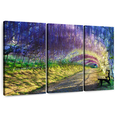 Tunnel Harnek Lilac Wisteria