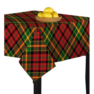 Stofferahn Christmas Plaid Tablecloth