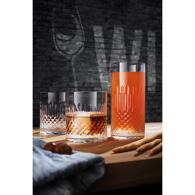 Diamante 16.25 oz. Beverage Drinking Glasses