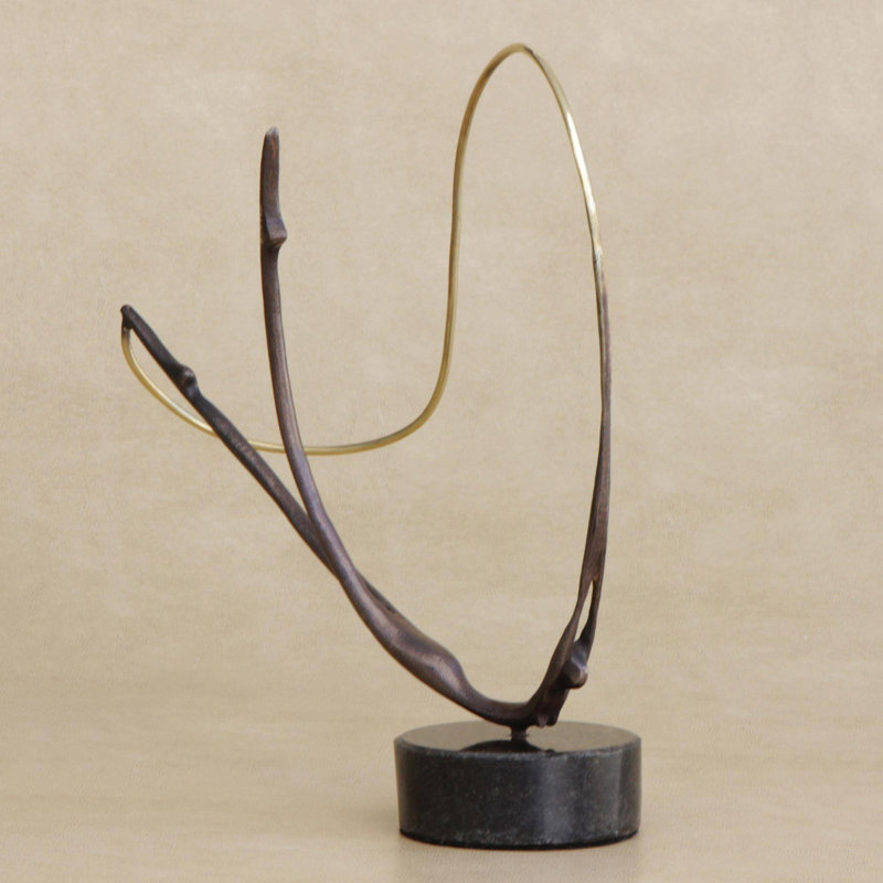 Sculpture en bronze Kristapher