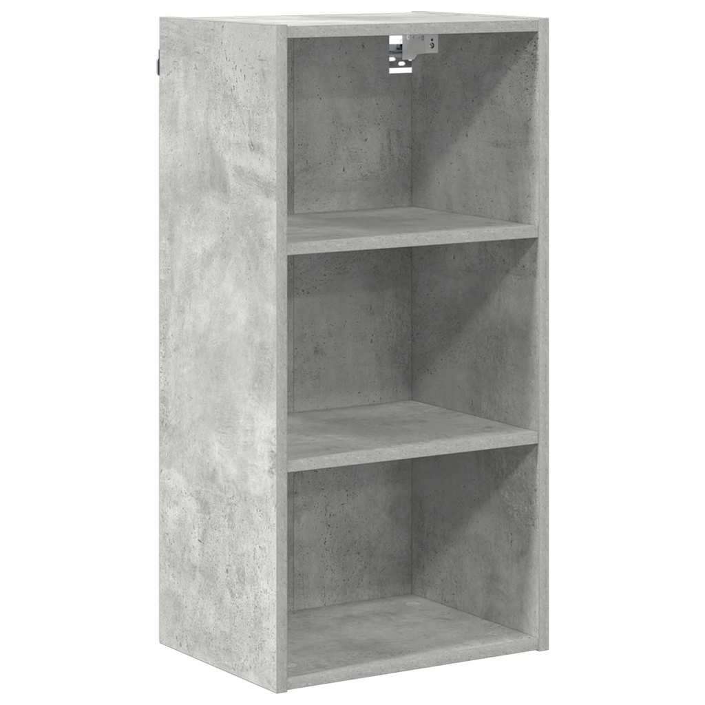 Vidaxl Hanging Cabinet With Storage Riga Grey Sonoma 20 X 29.5 X 80 Cm