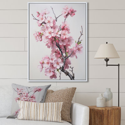 " Apple Blossom Monochromatic Elegance XIII "