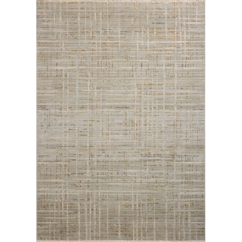 Tapis brun Marlia, Tapis de couloir 2 pi 6 po x 10 pi