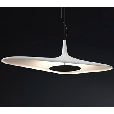  Dali Classic Artist-Inspired Modern Pendant Chandelier With LED 3000K Light, Horizontal Design
