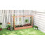 Outsunny Garden Planter with Trellis, Natural-1897594208