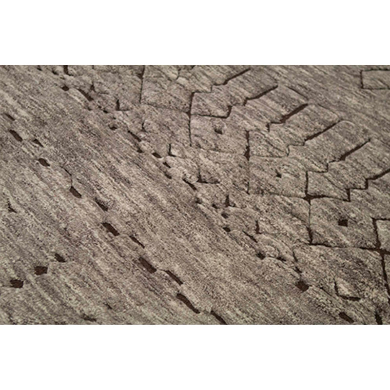 Wool Southwestern Area Rug in Brown