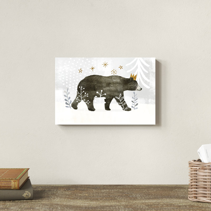 «Woodland Celebration III» par Victoria Borges - impression sur toile tendue, H 8 po x l 12 po