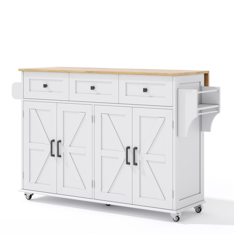 Wood Kitchen Island