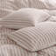 Ensemble de couette pour grand lit 3 pièces terre cuite-128367529