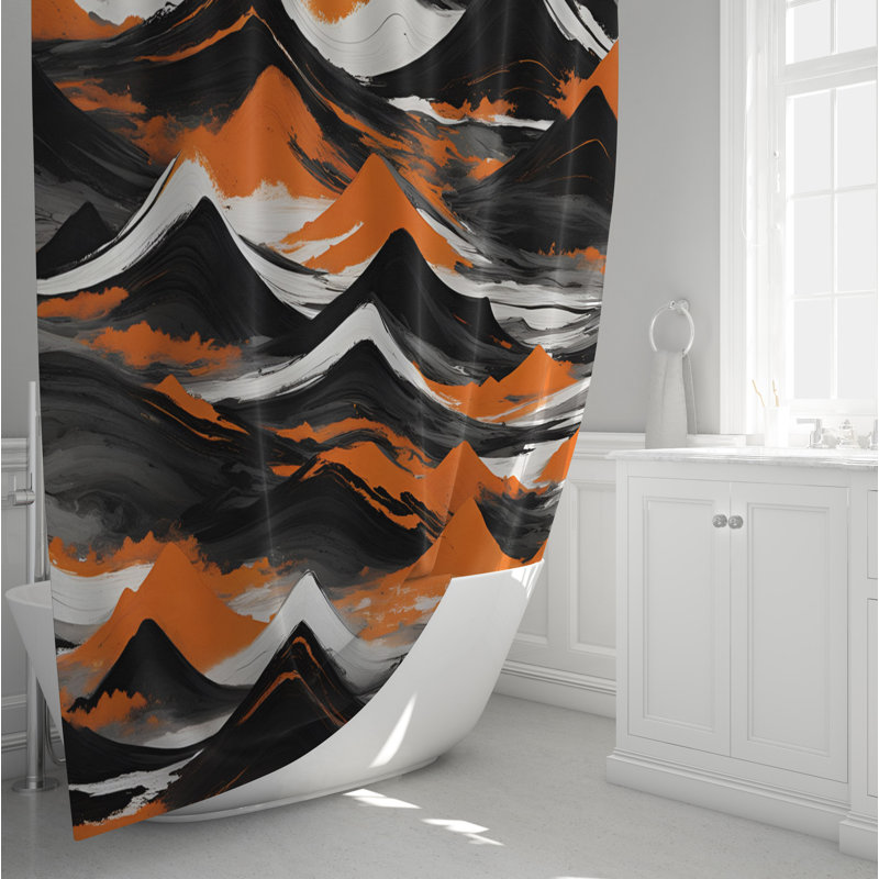Rideau de douche Gulay, H 93 po x l 70 po